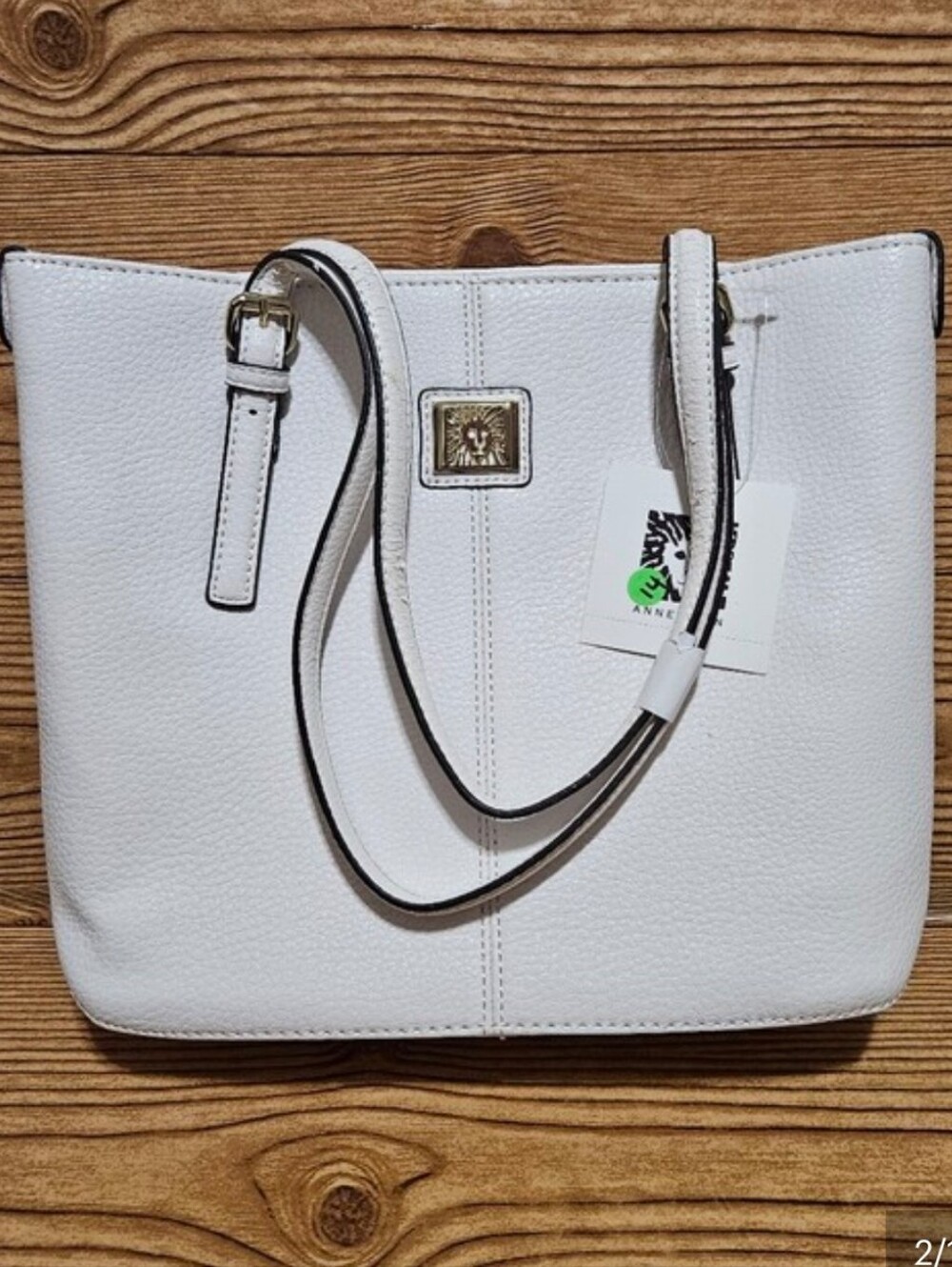 Anne Klein Perfect White Tote.